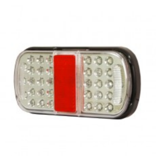 Durite 0-300-10 4 Function LED Small Rear Combination Lamp - Stop/Tail/Direction Indicator/Relfex Reflector - 12/24V PN: 0-300-10